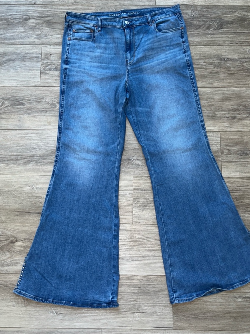 American Eagle Festival Flair Jeans Women’s Size 18 Long